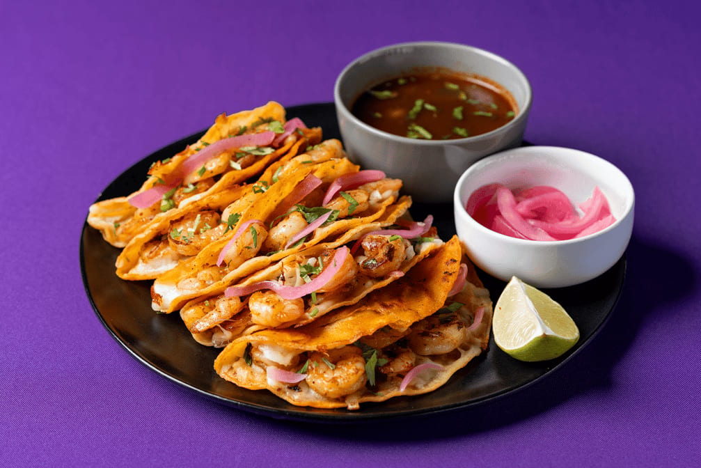 Shrimp Tacos.