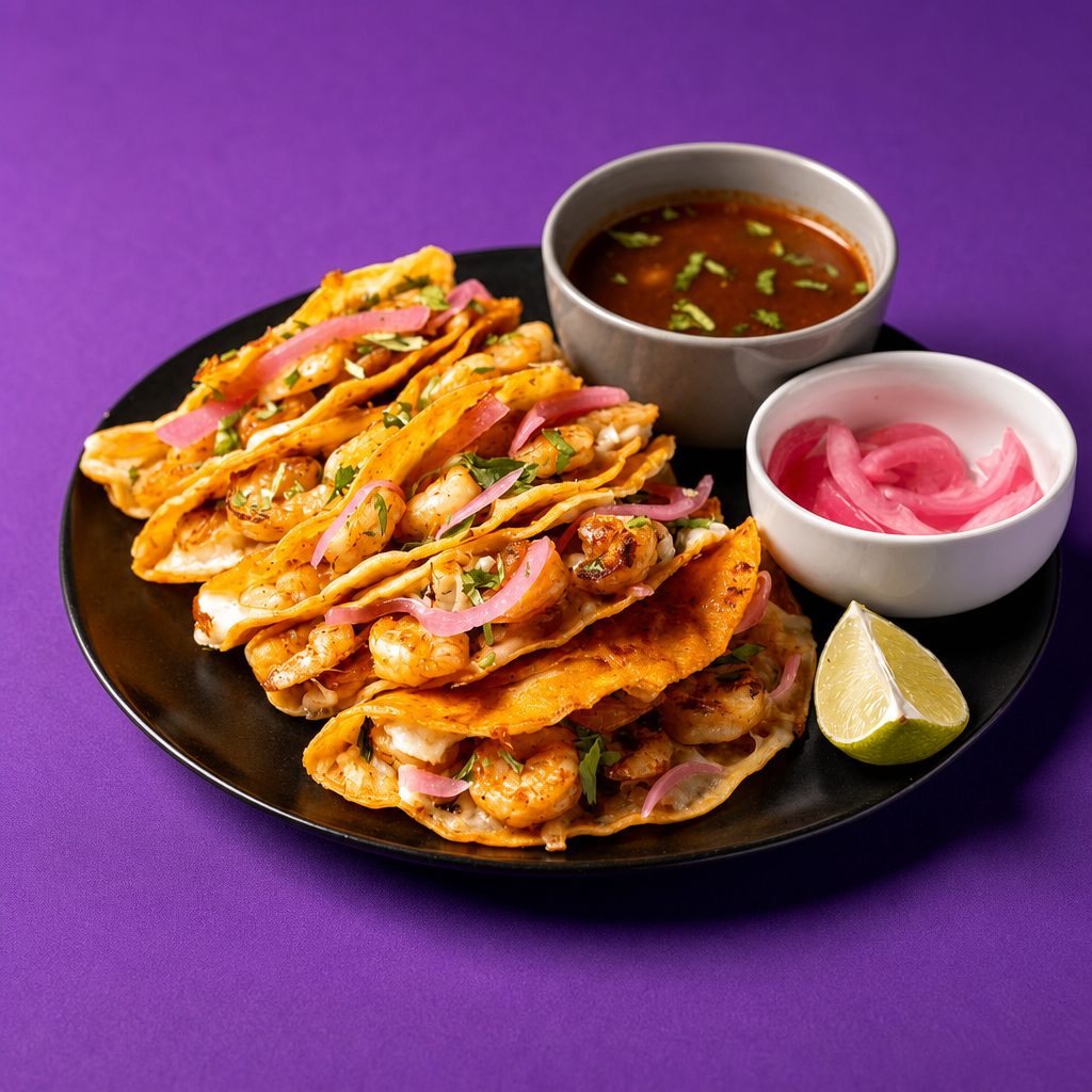 Shrimp Tacos.