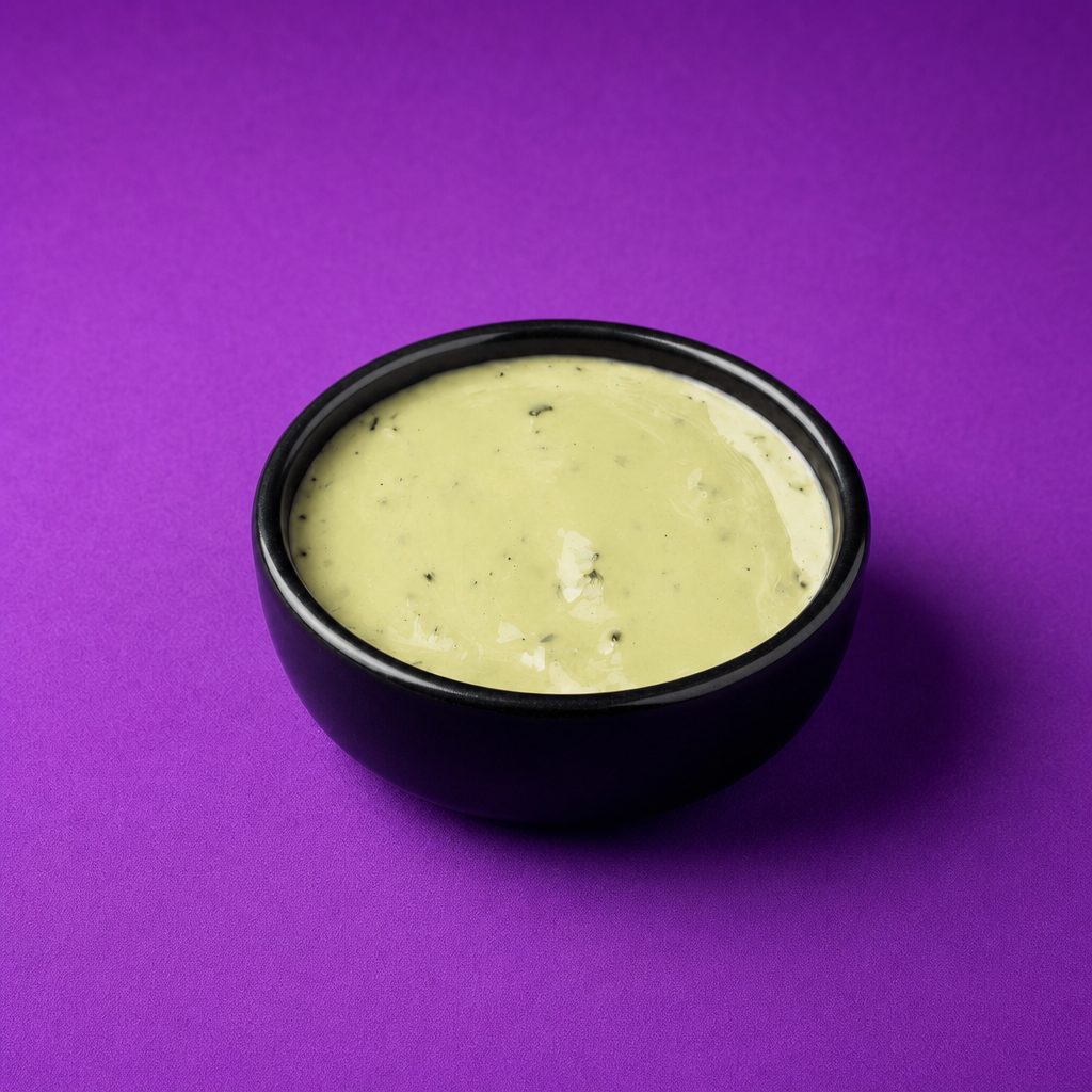 Extra Cilantro Lime Sauce.