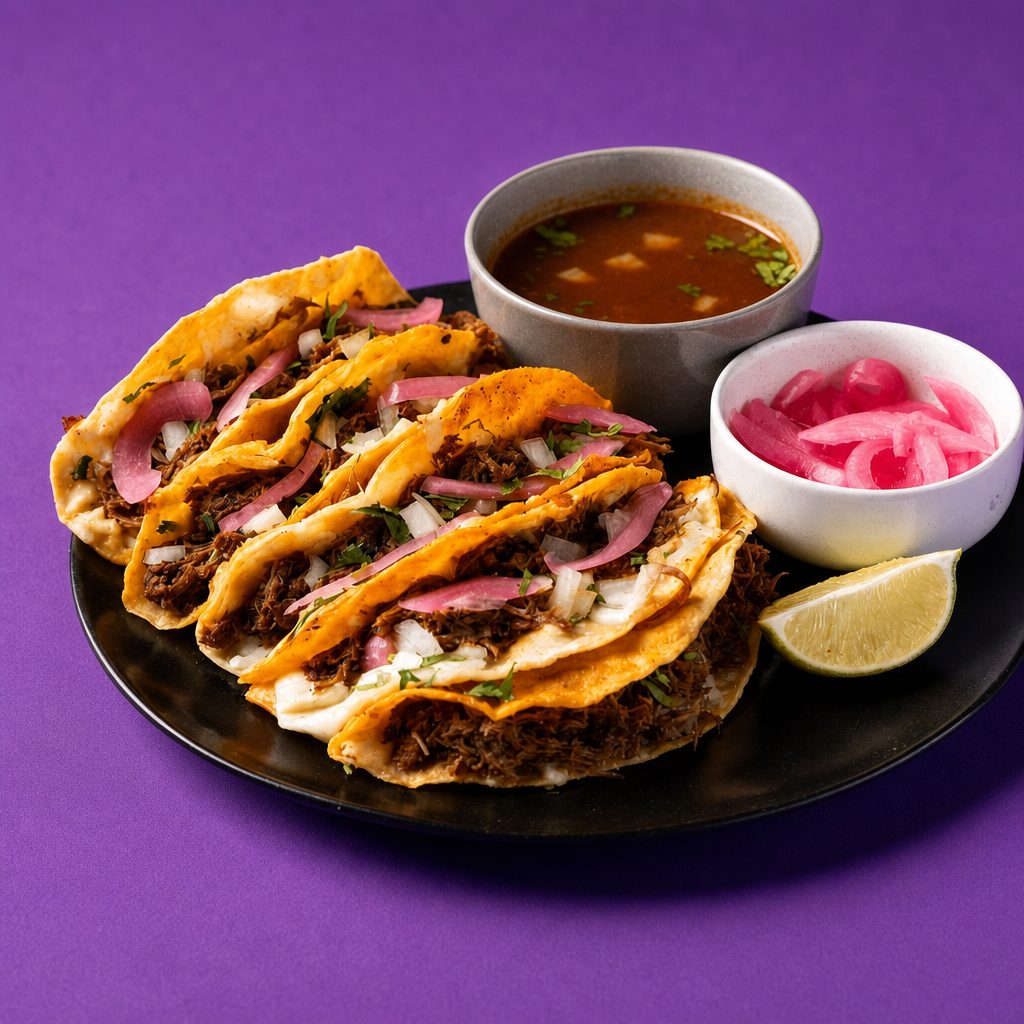 Quesabirria Tacos.