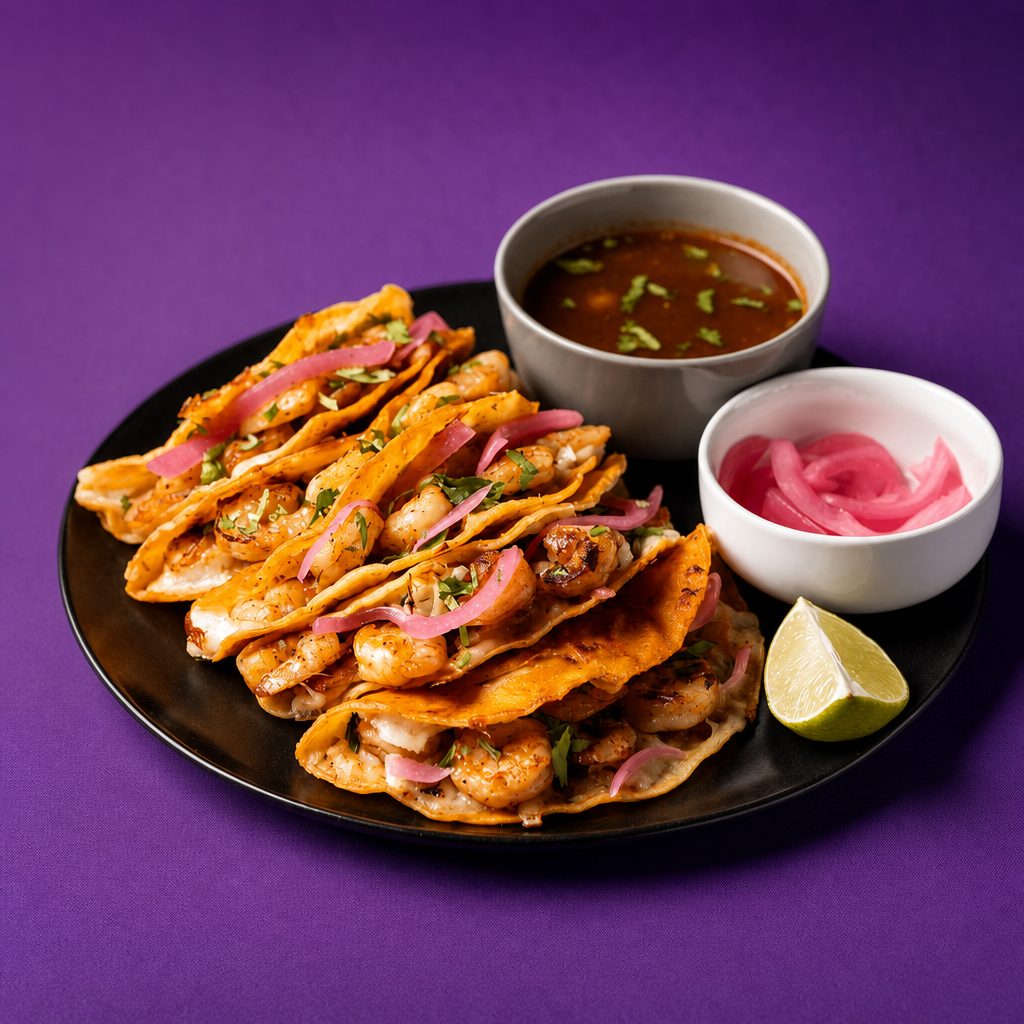 Shrimp Tacos.