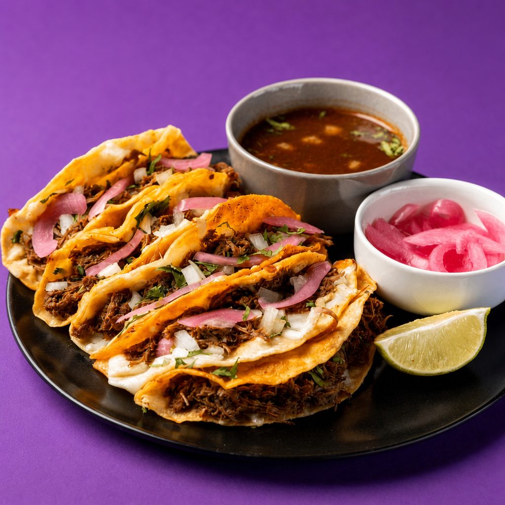 Quesabirria Tacos.