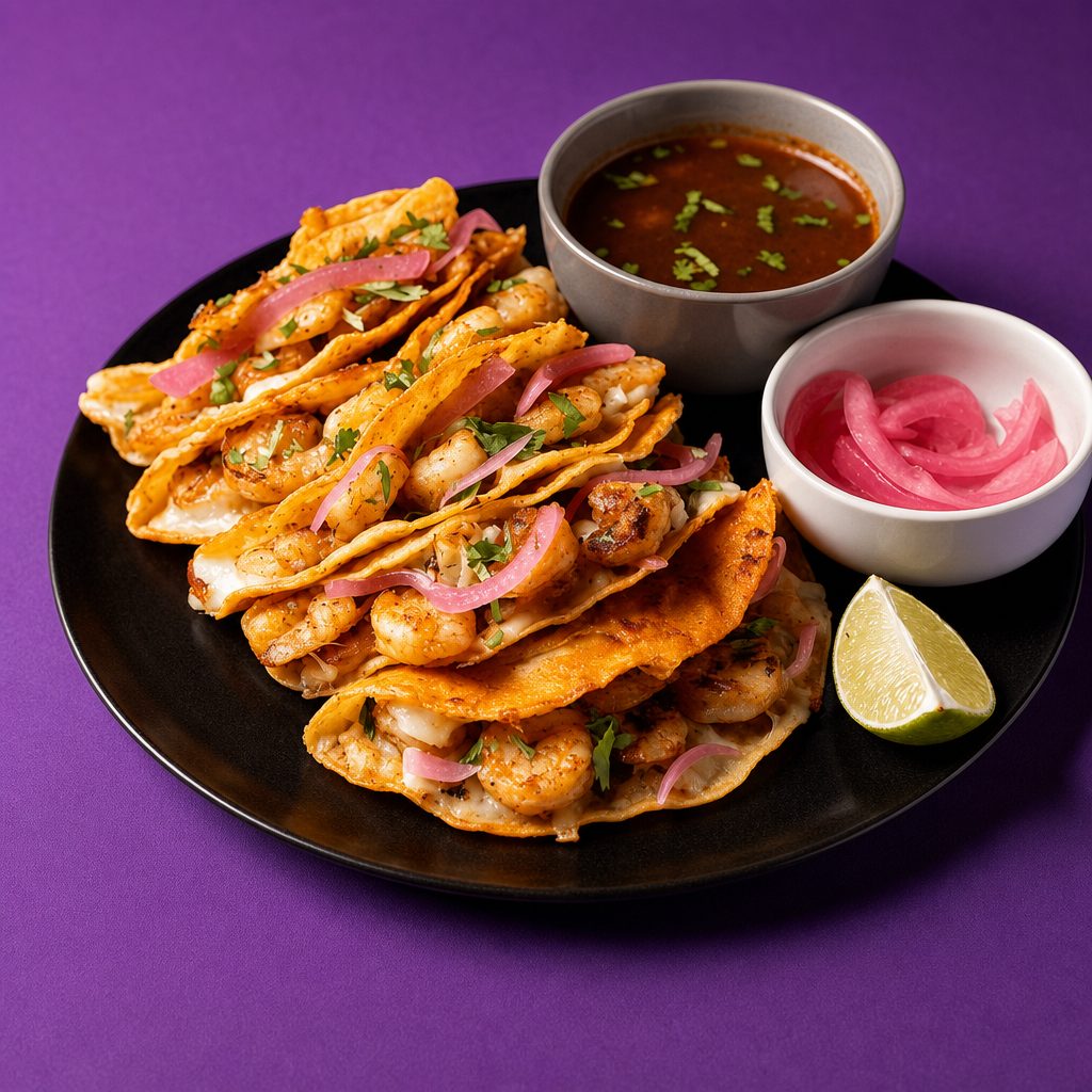Shrimp Tacos.