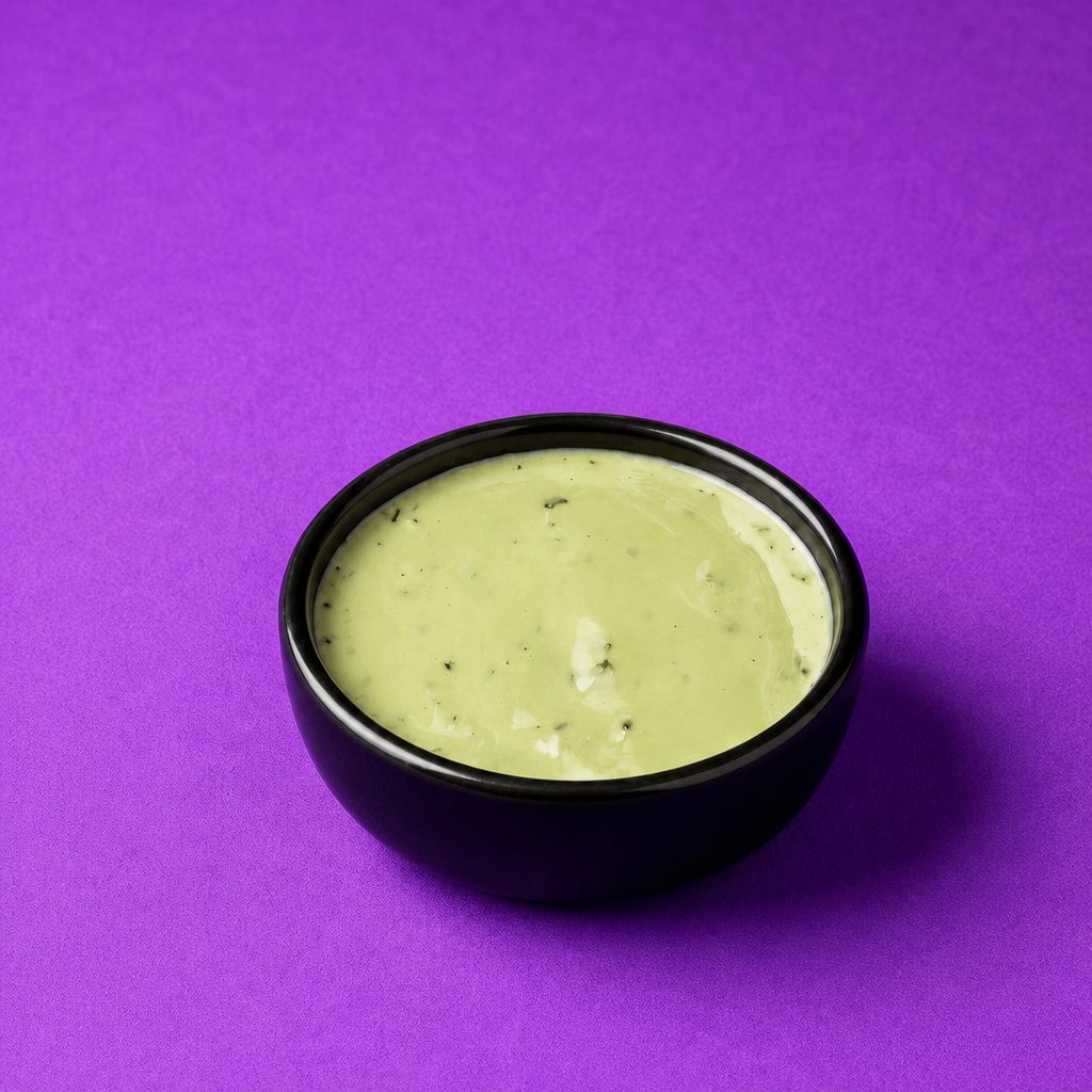 Extra Cilantro Lime Sauce.